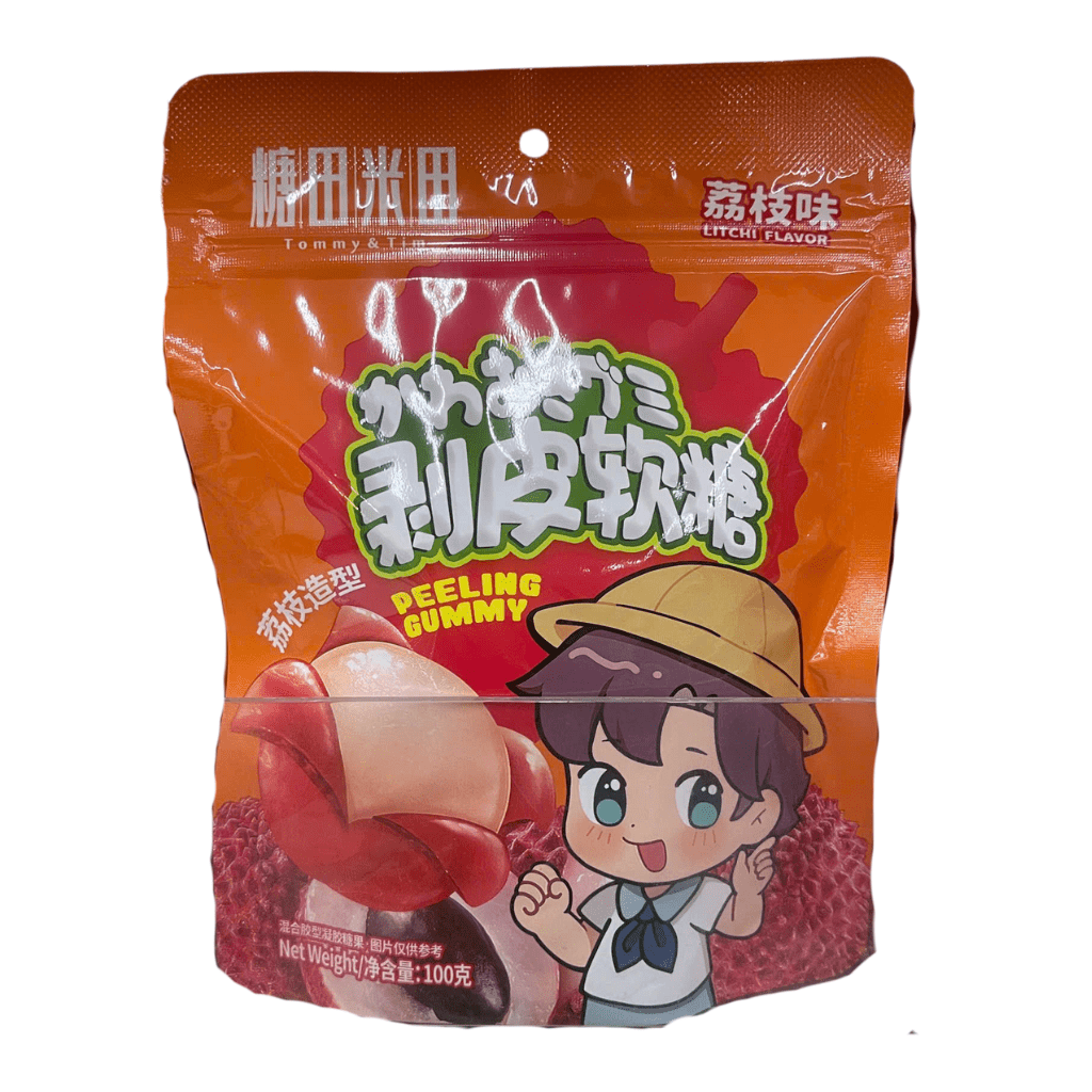 Tommy & Tim Lychee Flavor Gummy 3.53oz - A&E Foodstore