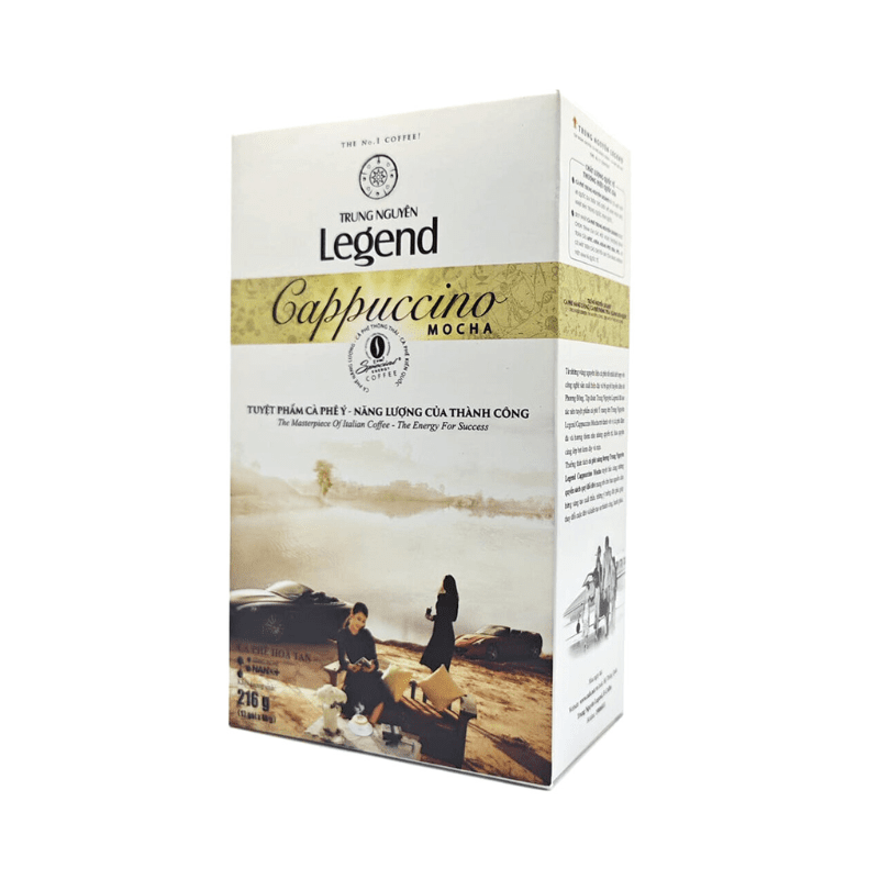 Trung Nguyen Cappuccino Mocha Coffee 12x18g – A&E Foodstore