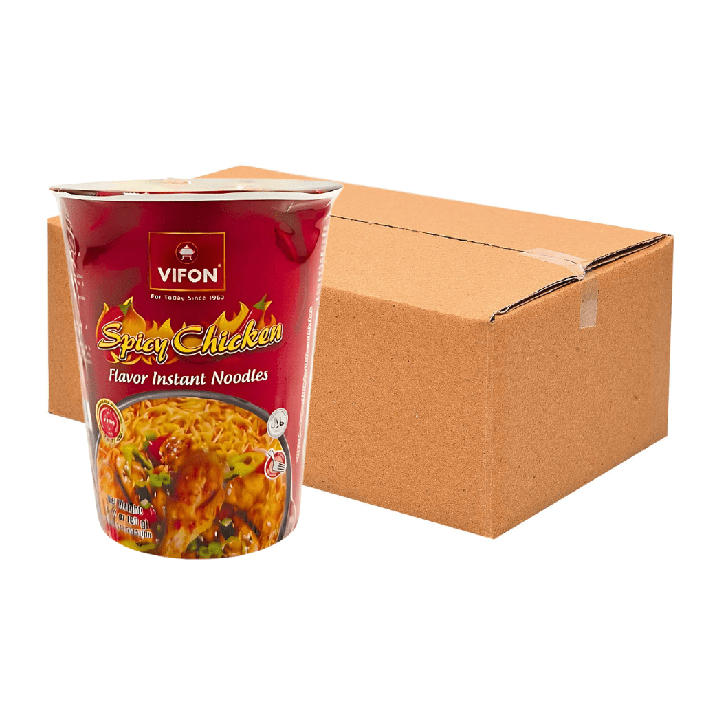 Vifon Spicy Chicken Flavor Cup Noodle 2.12oz - A&E Foodstore