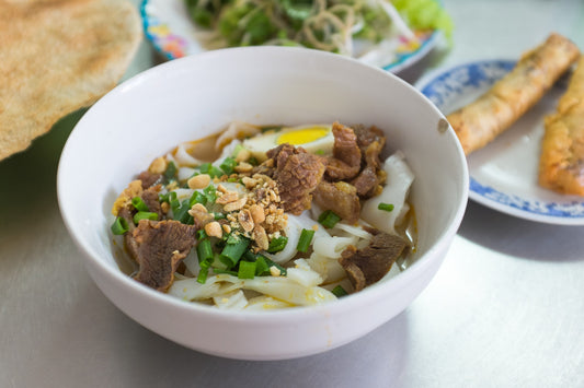 Mì Quảng — Quang-Style Turmeric Noodles - A&E Foodstore