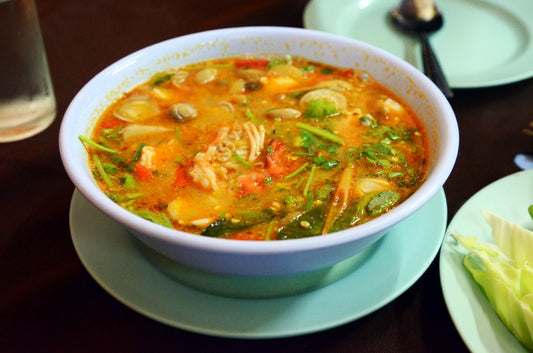 Tom Yum Goong — Thai Spicy Sour Shrimp Soup - A&E Foodstore