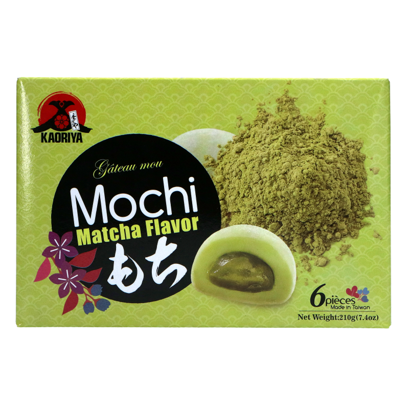 Kaoriya Matcha Flavor Mochi Cake 210g