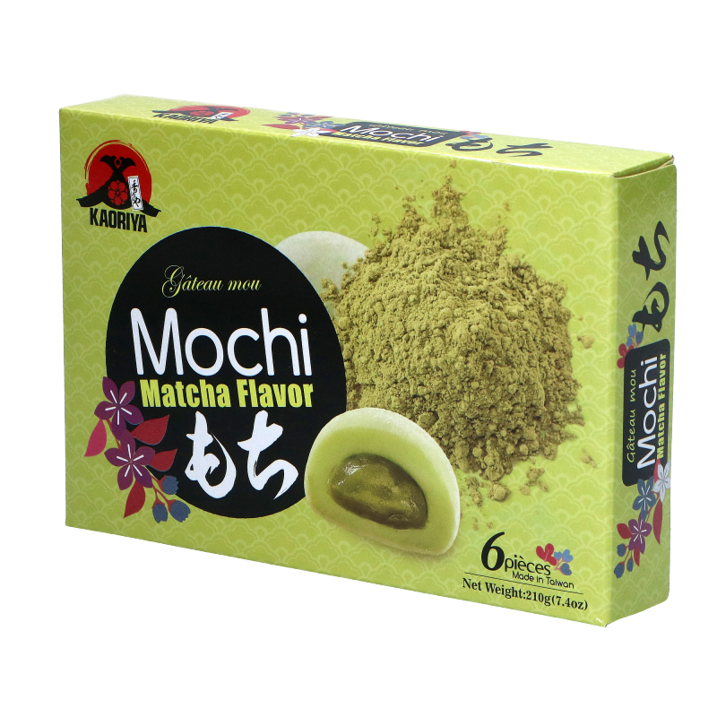 Kaoriya Matcha Flavor Mochi Cake 210g