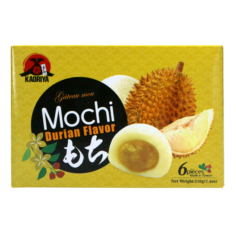 Kaoriya Durian Flavor Mochi Cake 210g