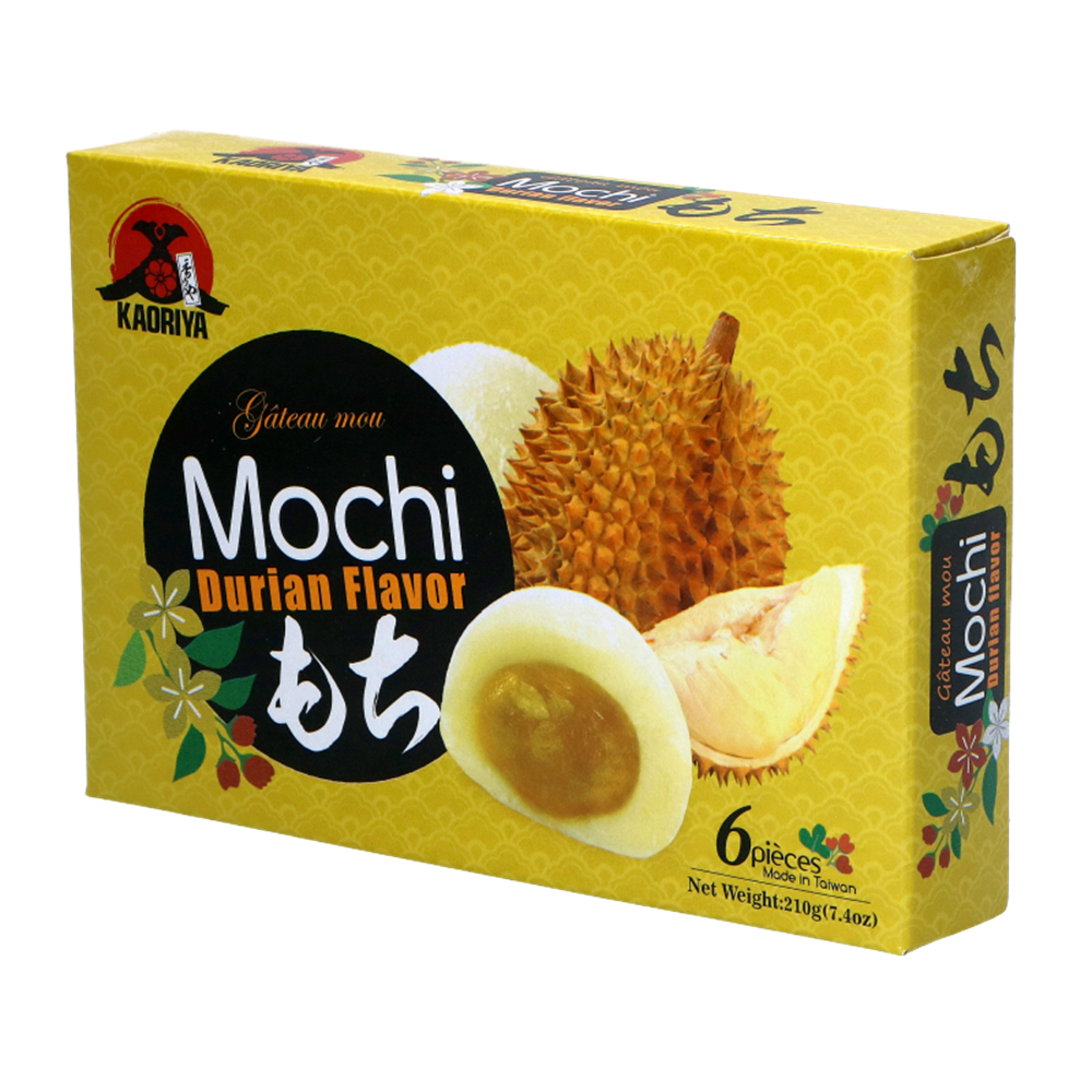 Kaoriya Durian Flavor Mochi Cake 210g