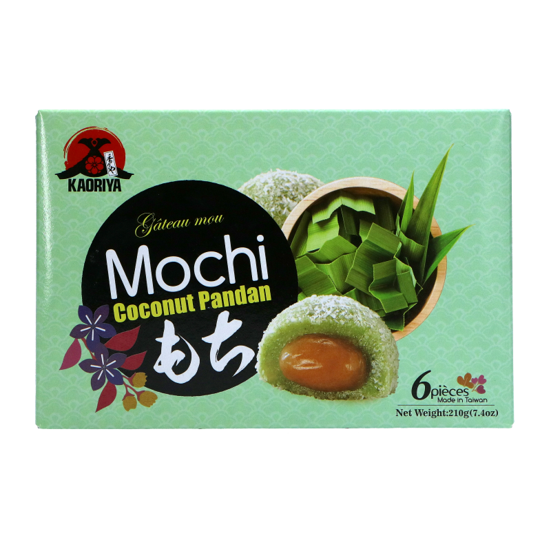 Kaoriya Coconut Pandan Mochi Cake 210g