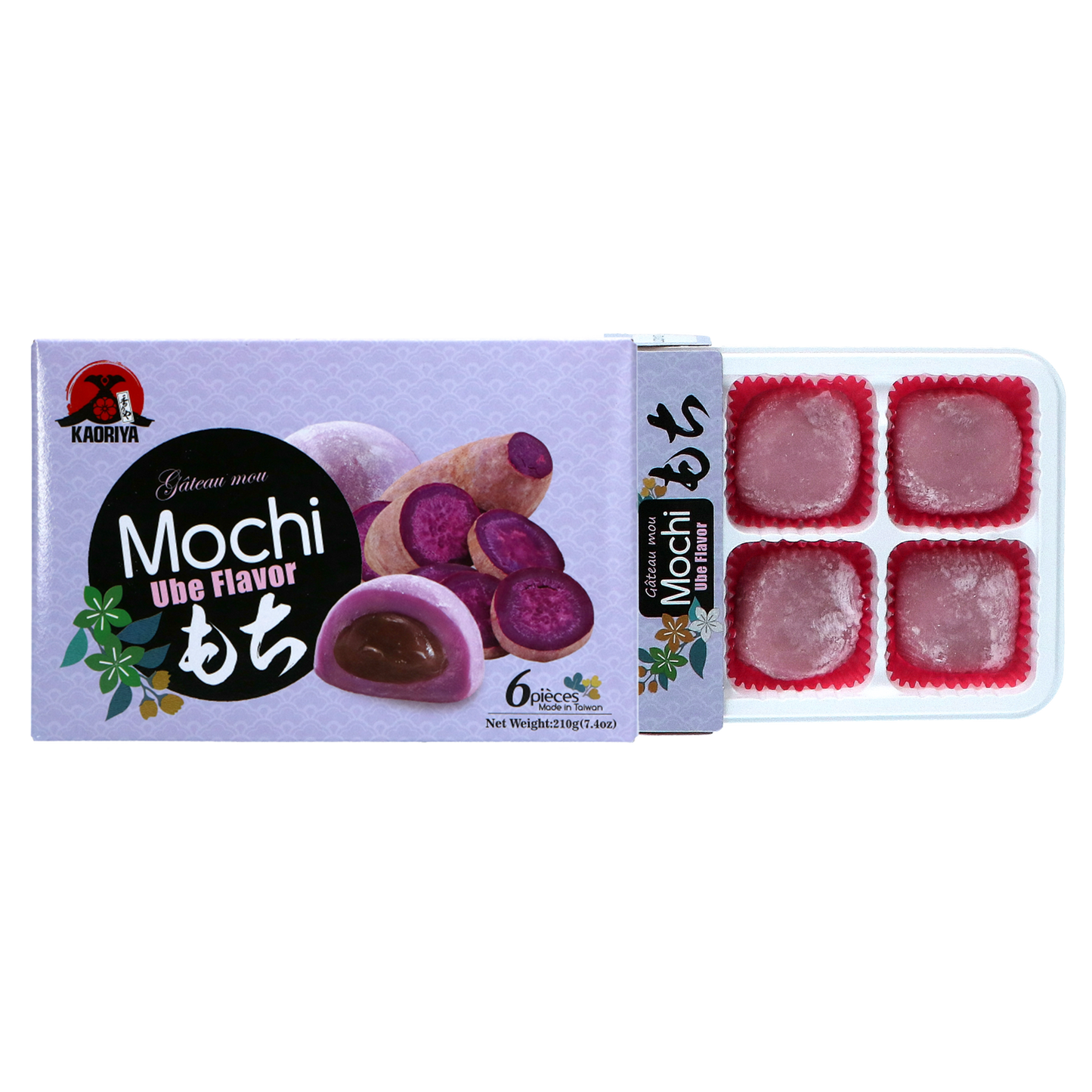 Kaoriya Ube Flavor Mochi Cake 210g