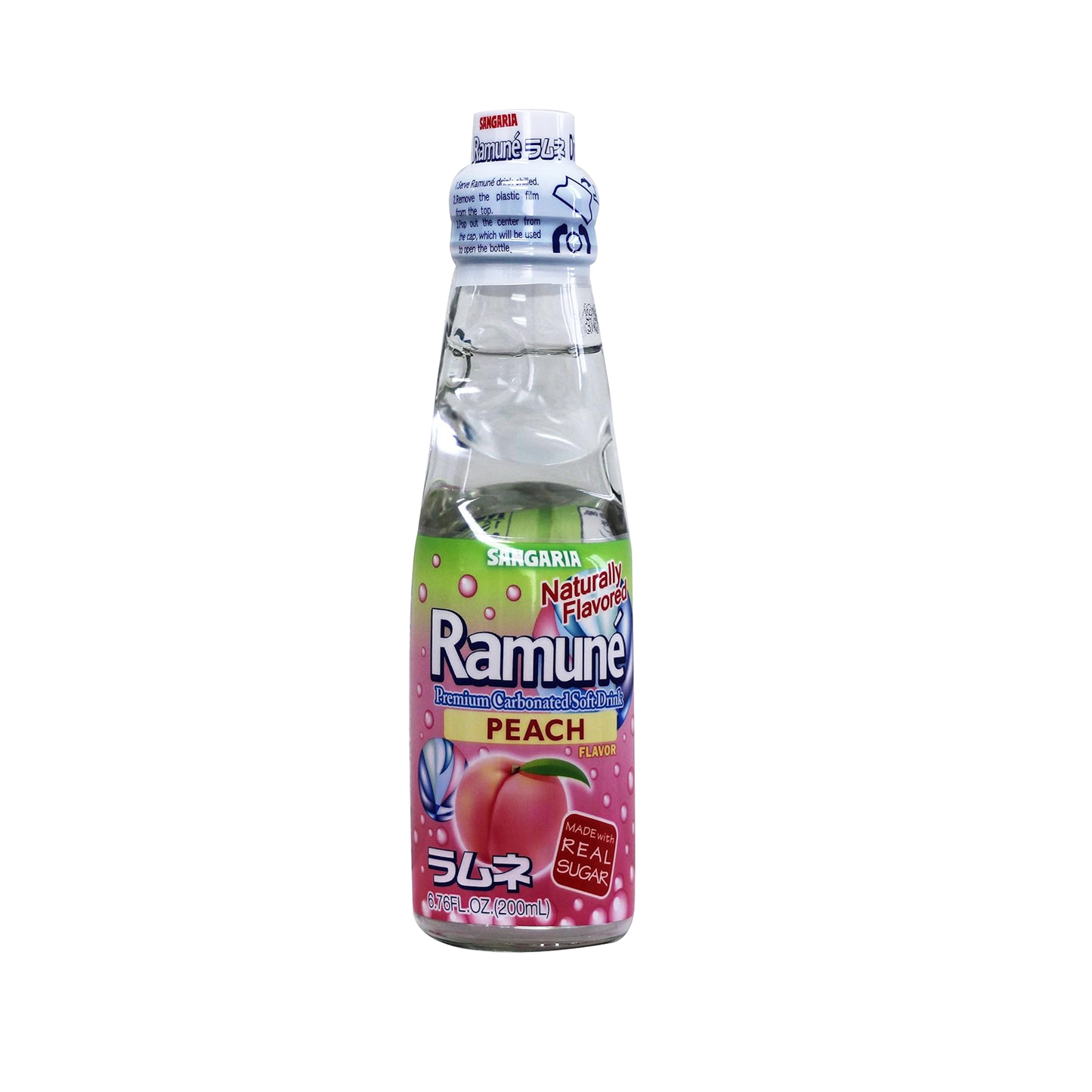 Sangaria Ramune Peach 200ml