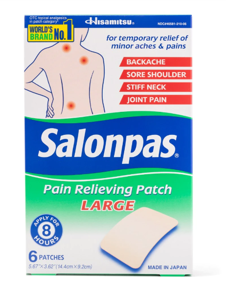 Salsonpas Pain Relieving Patch Large 1 each