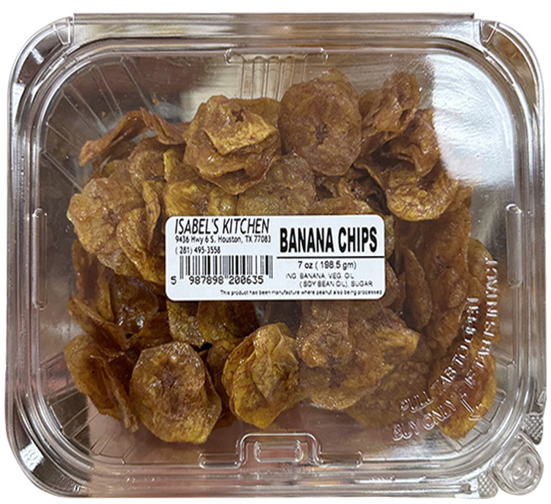 Isabel’s Kitchen Banana Chips 7oz