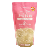 Wufuyuan Tapioca Pearl Lychee Flavour 250g