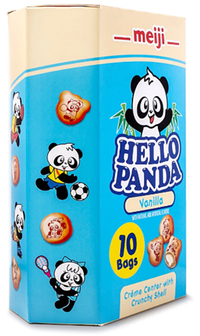 Meiji Hello Panda Vanilla Biscuits 258 g