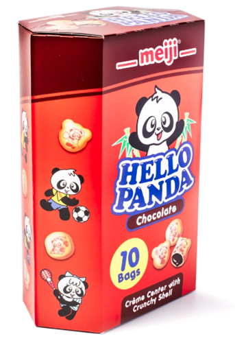 Meiji Hello Panda Cookies, Chocolate Filling 9.1 oz