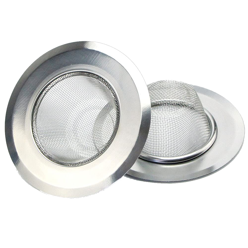 MINLIMETAL Stainless-Steel Kitchen Sink Strainer 7.2cm