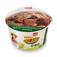 Simply Food Beef Stew Vermicelli Glass Instant Noodle Bowl