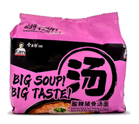 JinMaiLang Fan's Kitchen Instant Noodles, Hot and Sour Pork Bone Flavor 5pks 1 each