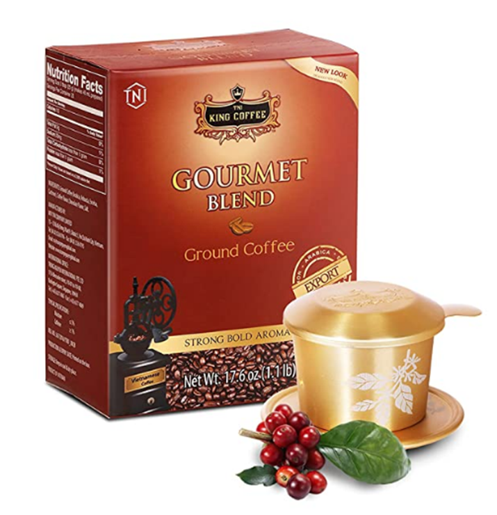 King Coffee Gourmet Blend Vietnamese Ground Coffee 17.6 oz