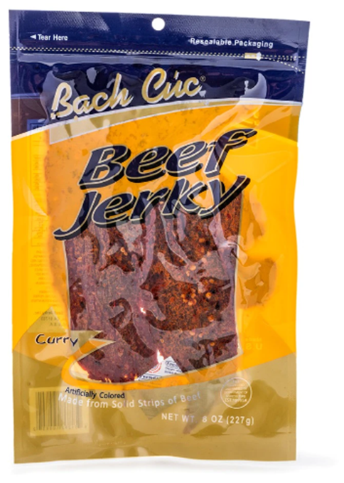 Bach Cuc Beef Jerky, Curry Flavor 227 g