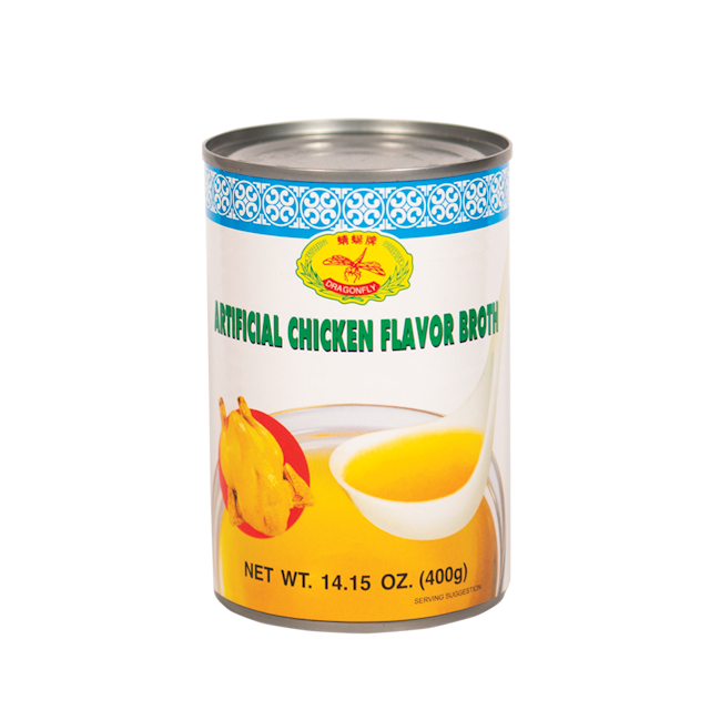 DRAGONFLY CHICKEN BROTH 400g