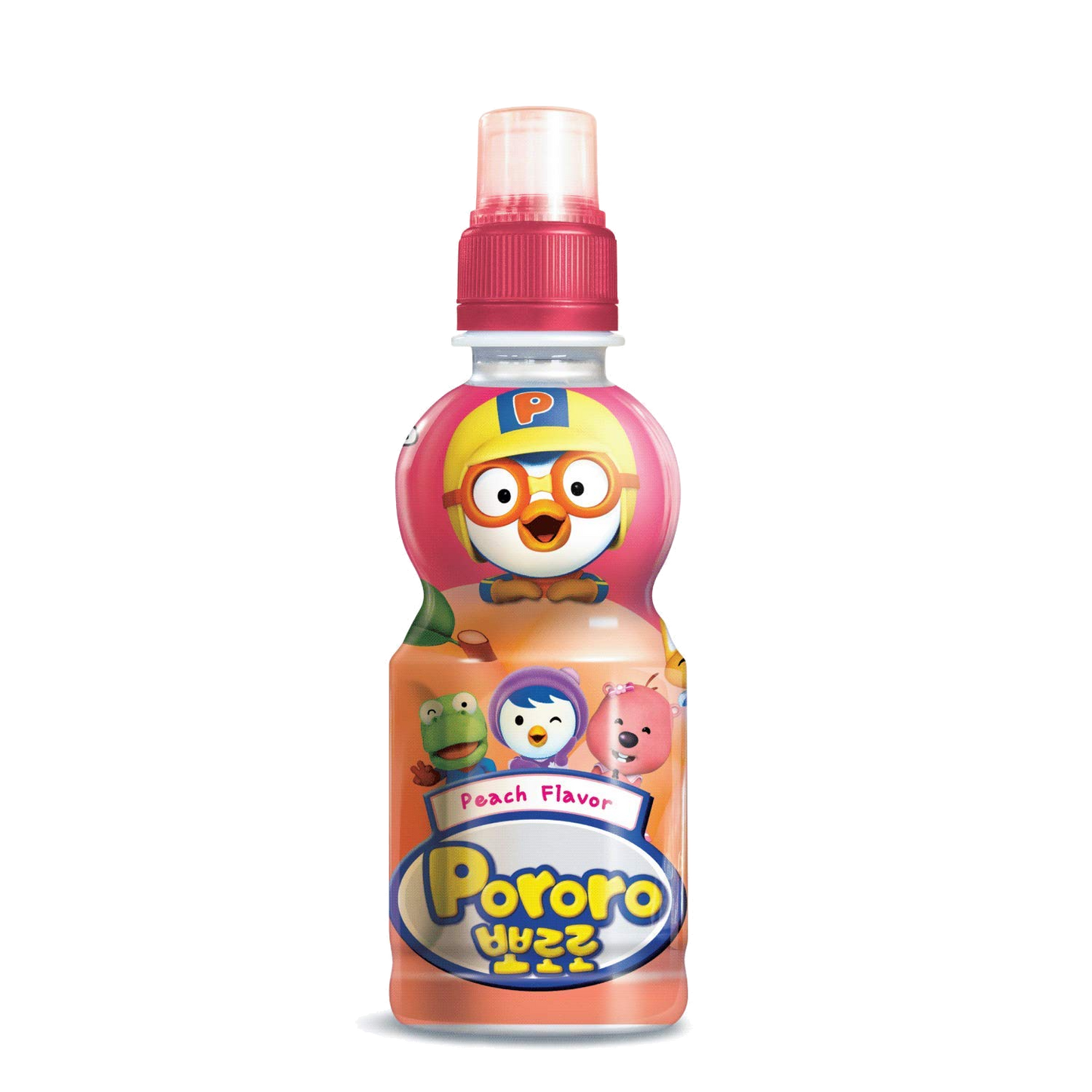 Paldo Fun & Yum Pororo Kids Peach Flavor Drink 7.95 oz