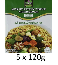 Viet Cuisine Asian Style Instant Noodle With Mushroom