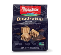 Loacker Quadratini Chocolate Wafer Cookies 250 g