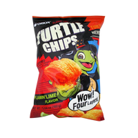 Orion Flamin' Lime Corn Turtle Chips 160g