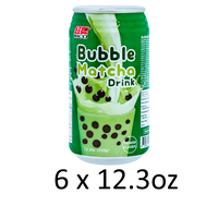 RICO Matcha Bubble Milk Tea Drink, 12.3oz