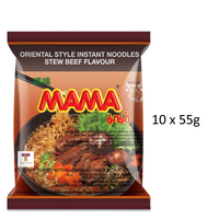 MAMA Noodles Beef Stew Instant Spicy Noodles Delicious Thai Flavors