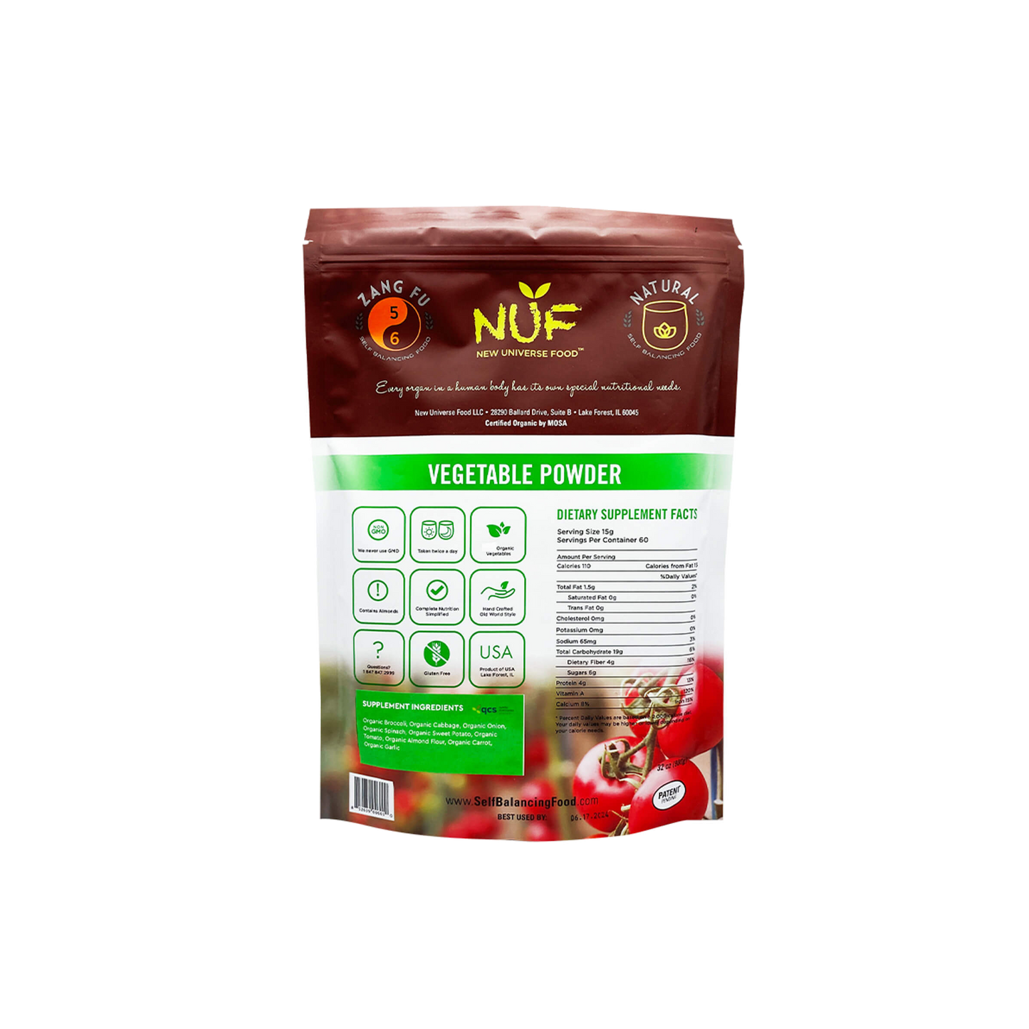 Self Balancing Food Vegetable Powder 32oz