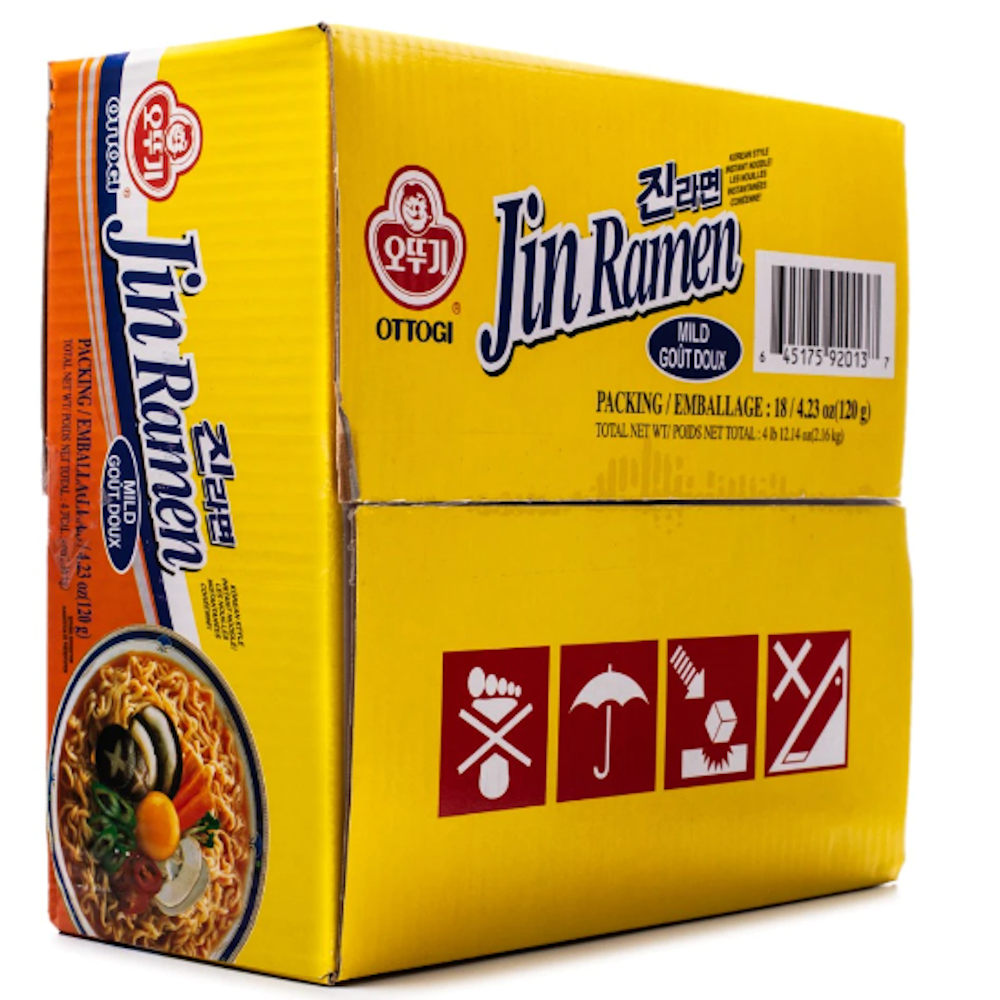 Ottogi Jin Ramen, Mild Flavor