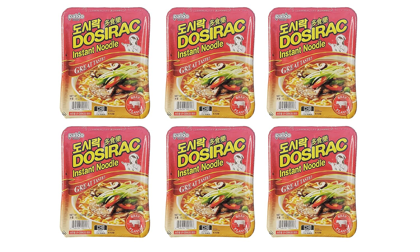 Paldo Dosirac Beef Instant Noodle