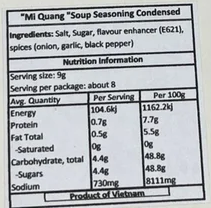 Bao Long "Mi Quang" Seasoning 75g