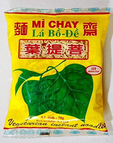 Binh Tay Mi Chay La Bo De Vegetarian Instant Noodles