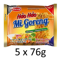 Acecook Hao Hao Mi Goreng Instant Noodle Shrimp & Onion Flavoured