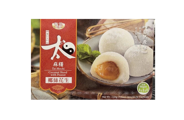 ROYAL FAMILY Coconut Shred w Peanut Mochi 210G