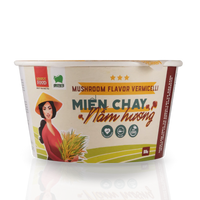 Simply Food Mushroom Vermicelli Glass Instant Noodle Bowl