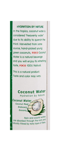 FOCO 100% Natural Coconut Water 1000ml