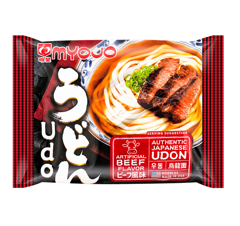 Myojo Instant Beef Udon Noodle 7.22 oz