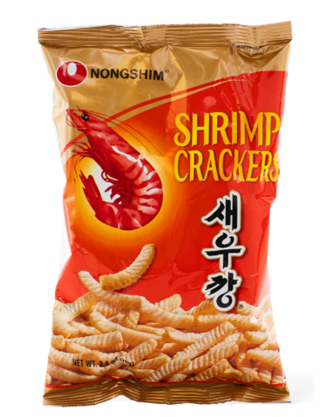 Nongshim Korean Shrimp Crackers 75 g