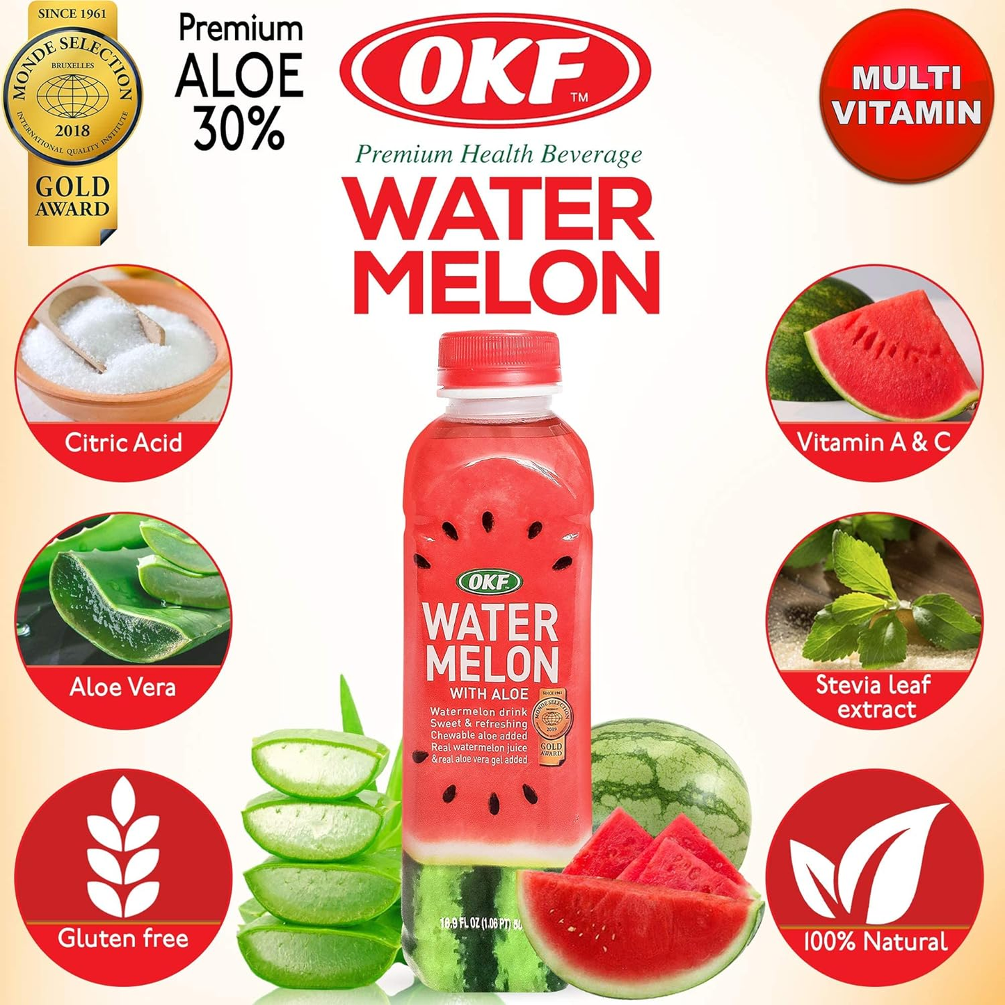 OKF Watermelon With Aloe 500ml