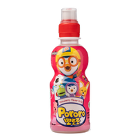 Paldo Pororo Fruit Juice, Strawberry Flavor 7.95 oz