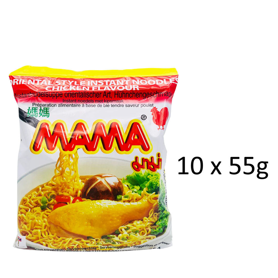 MAMA Noodles CHICKEN Instant Spicy Noodles with Delicious Thai Flavors