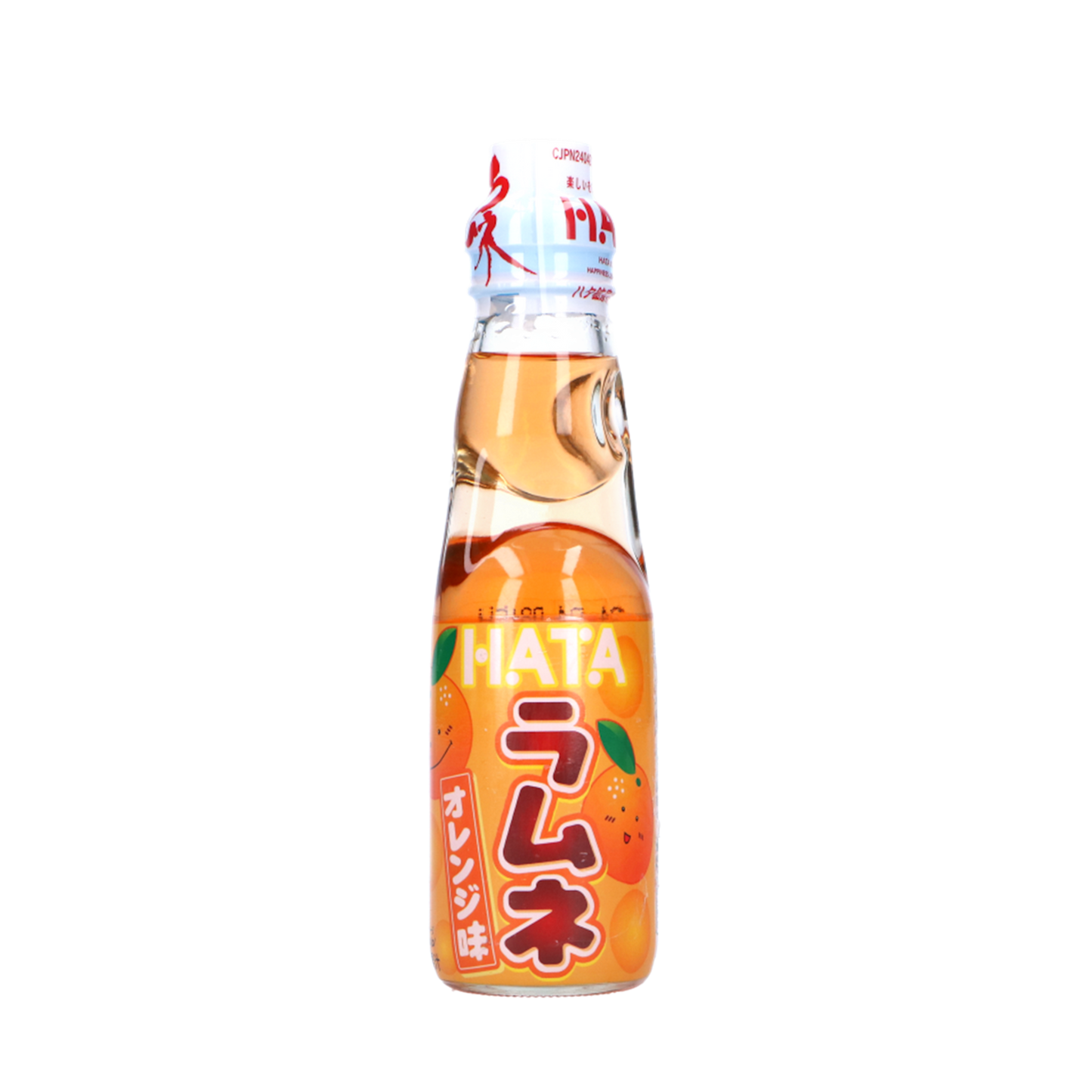 HATAKOSEN Ramune Orange Soda Pop Drink 200ml