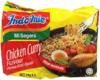 INDOMIE CHICKEN CURRY FLAVOUR SOUP NOODLES