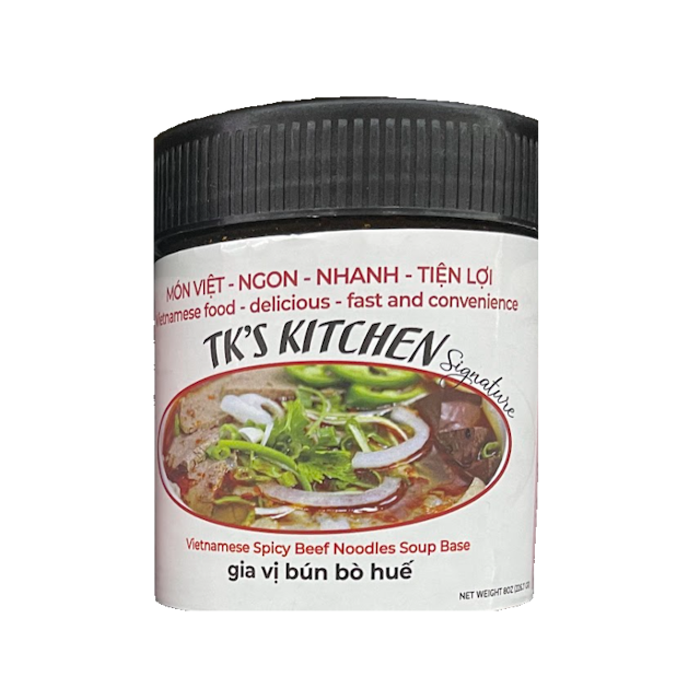 Tk's Kitchen Vietnamese Spicy Beef Noodles Soup Base 8oz