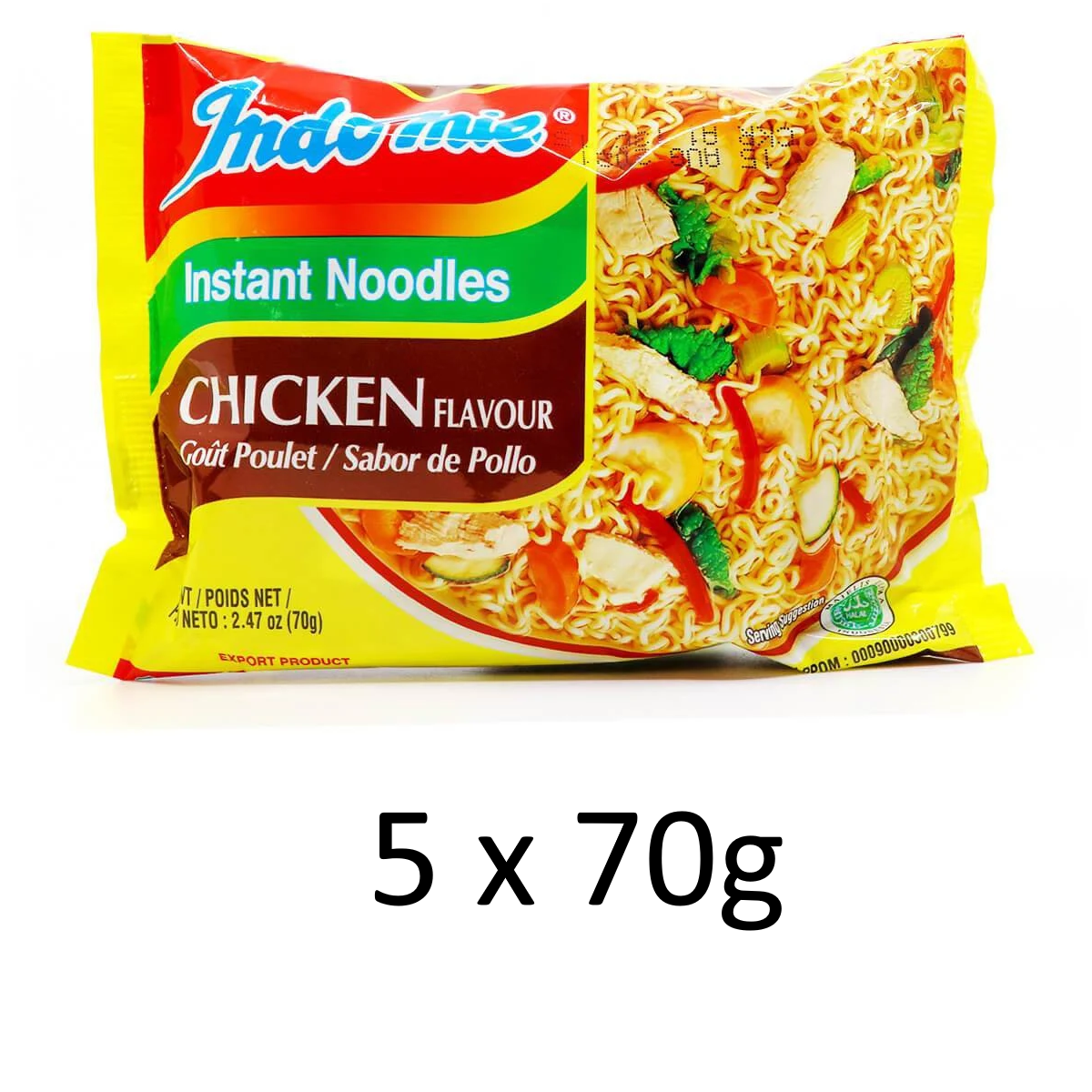 INDOMIE INSTANT NOODLES CHICKEN FLAVOUR