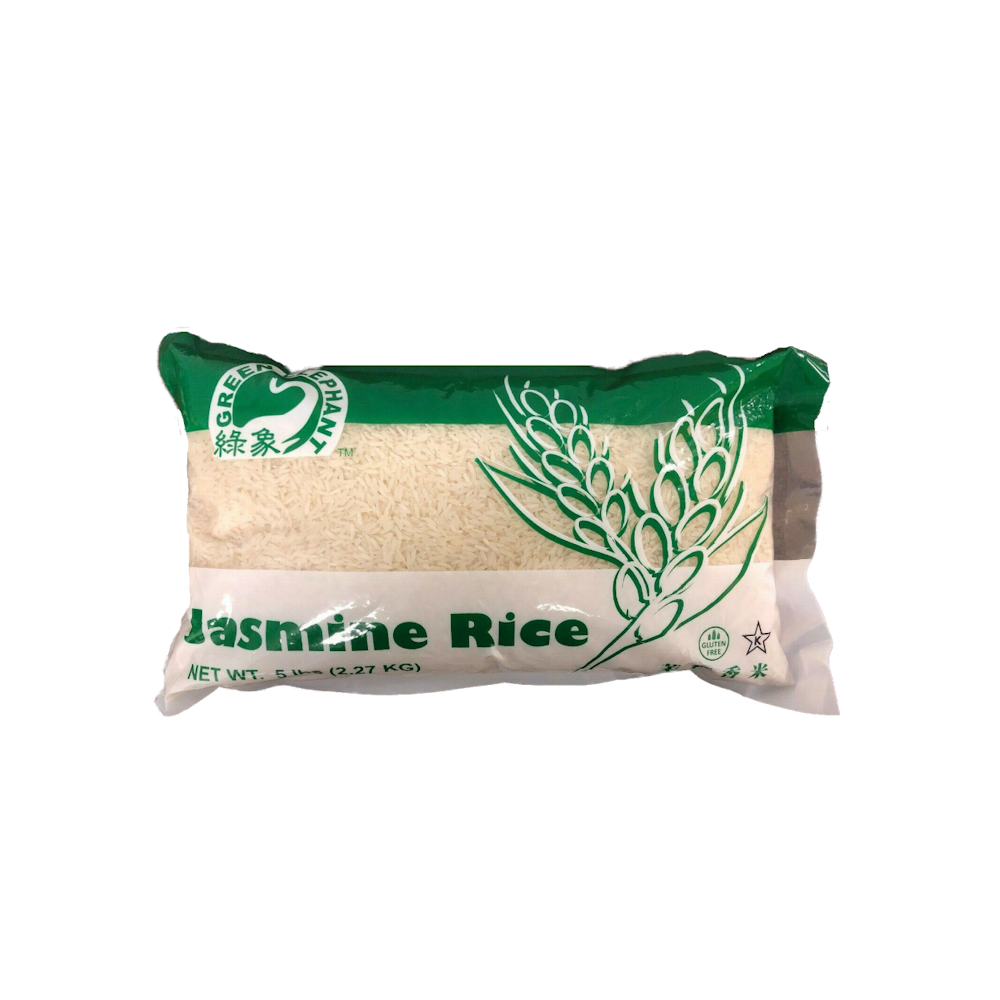 Green Elephant Thai Jasmine Rice 5Lb