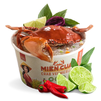 Simply Food Crab Vermicelli Glass Instant Noodle Bowl