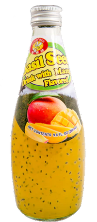 Honey Bee Basil Seed Mango Drink 9.8oz